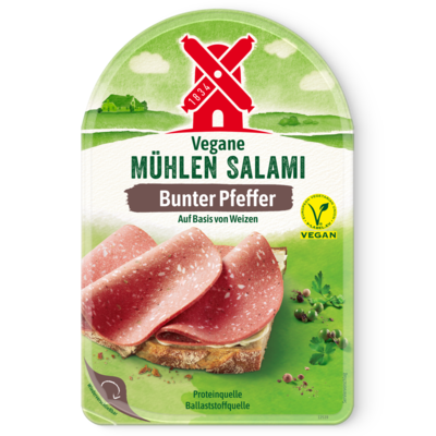 Veganer Schinken Spicker Rügenwalder Grillgemüse mit | Mühle