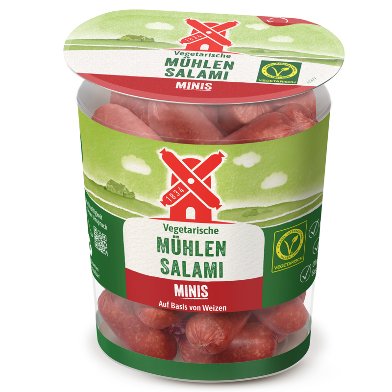 Salami Minis Mühle | Vegetarische Mühlen Rügenwalder
