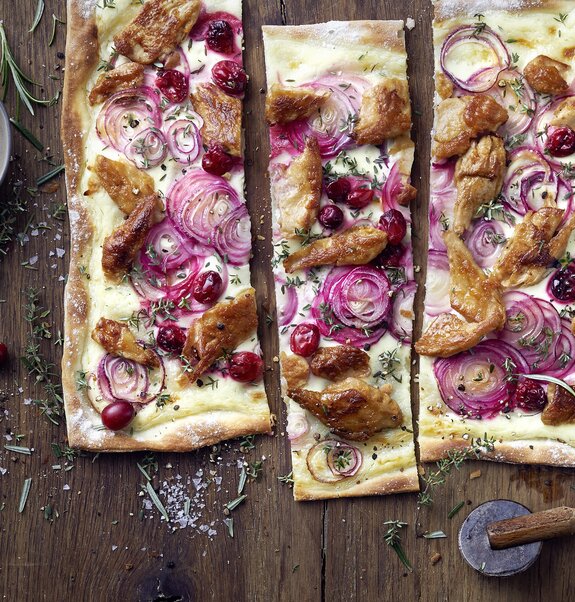 rezept flammkuchen mit veganem geschnetzeltem