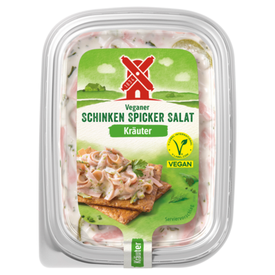 4000405002711 veganer schinken spicker salat kraeuter 150g Front   gueltig ab 20250314