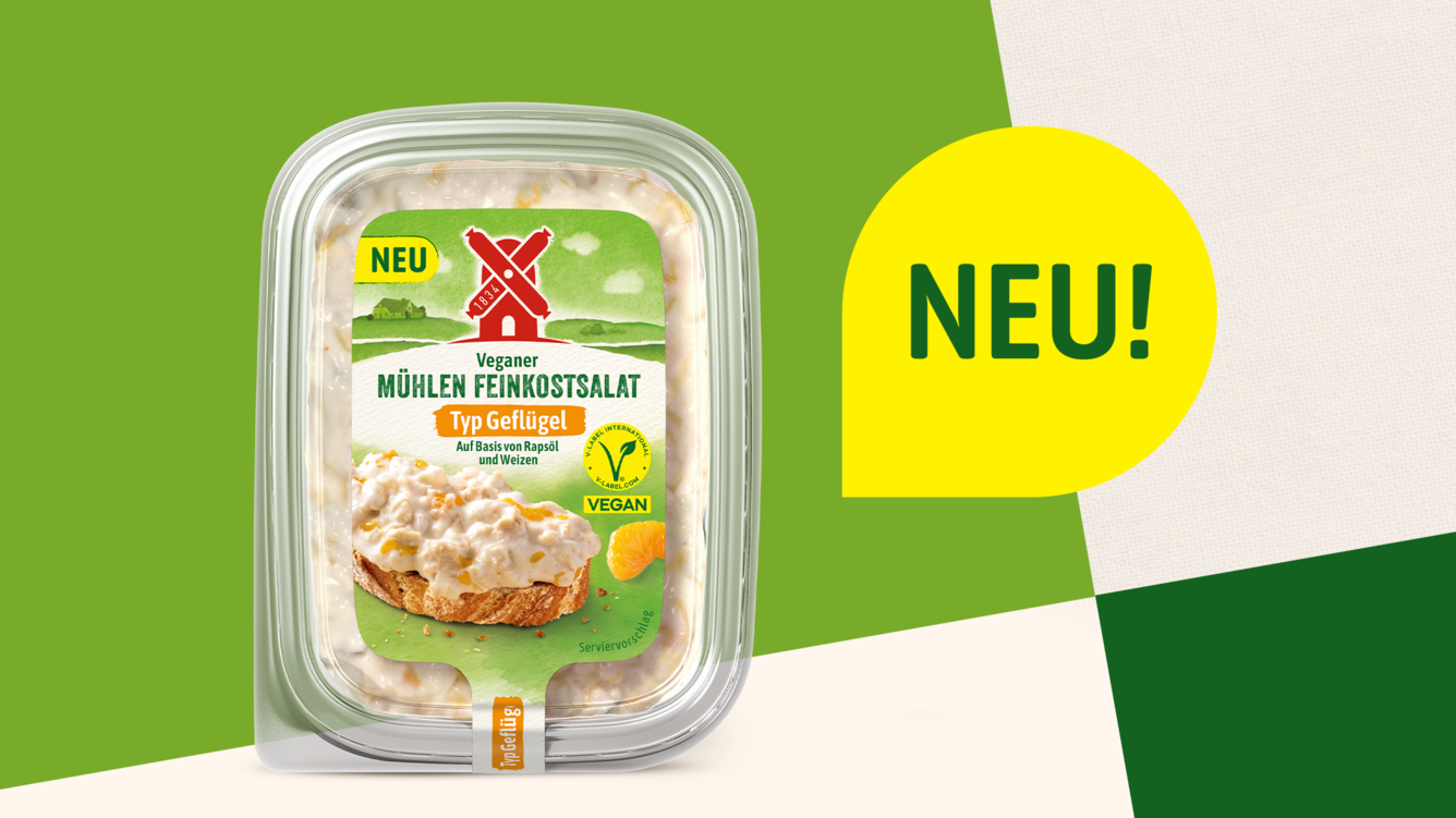 Pressebild veganer Mühlen Feinkostsalat Typ Geflügel